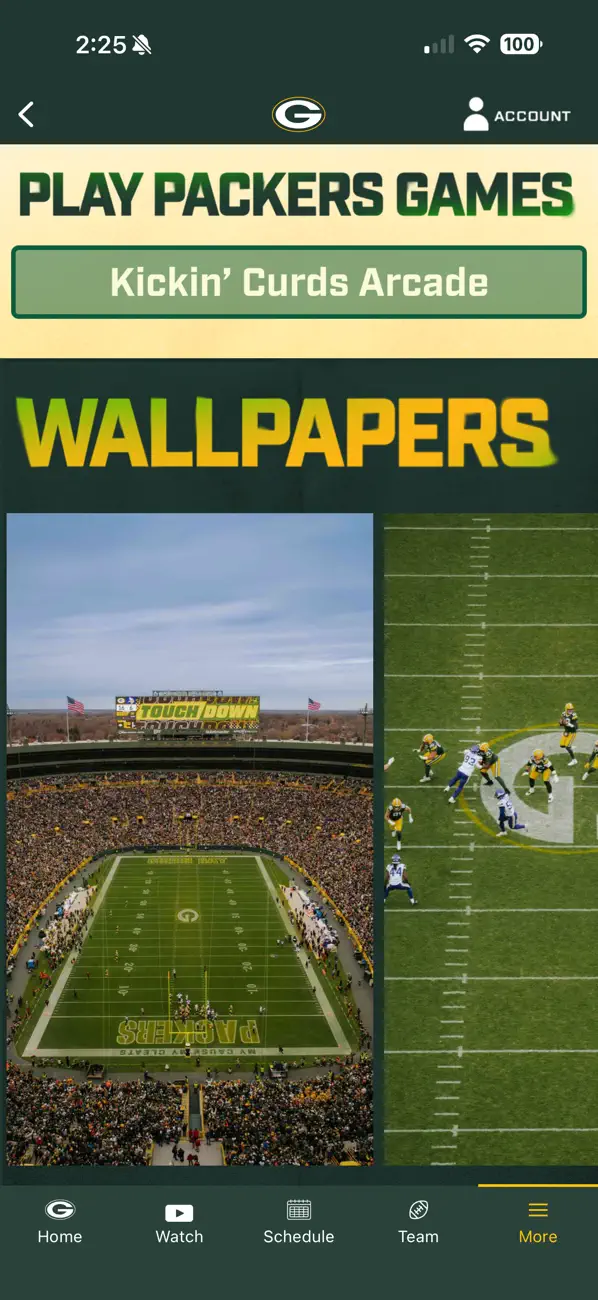 Screenshot #3 pour Green Bay Packers