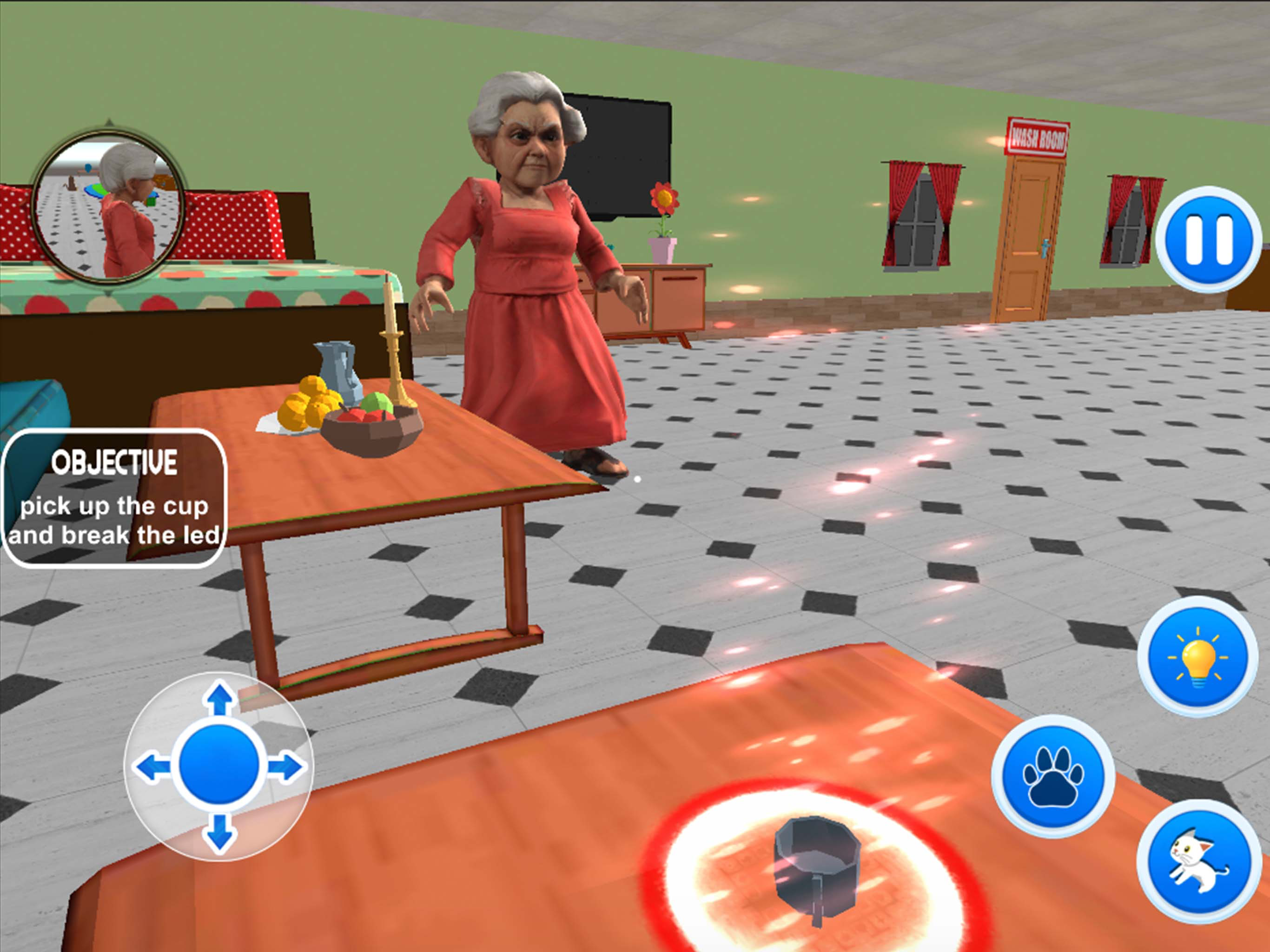 Cat vs Granny Pranks Game