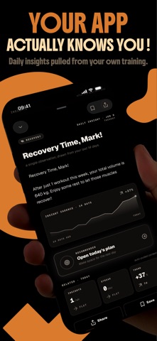 Delta: Workout Tracker Gym Log iPhone screenshot
