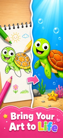Draw & Color: Shape Match Screenshot 1 of 8
