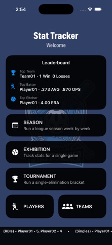 Baseball StatTracker Live Screenshot 1 of 10
