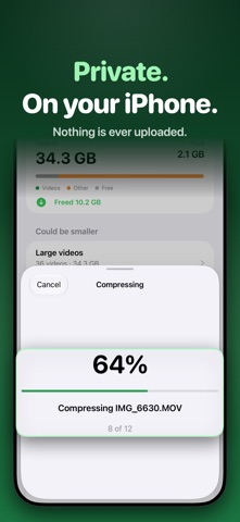 Compress Video - TinyVideo Screenshot 5 of 5
