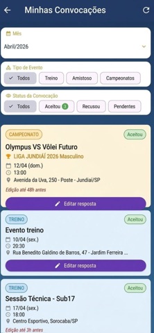 Olympus Voleibol screenshot