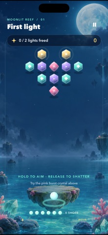 Tidebreak: Crystal Cascade screenshot 1
