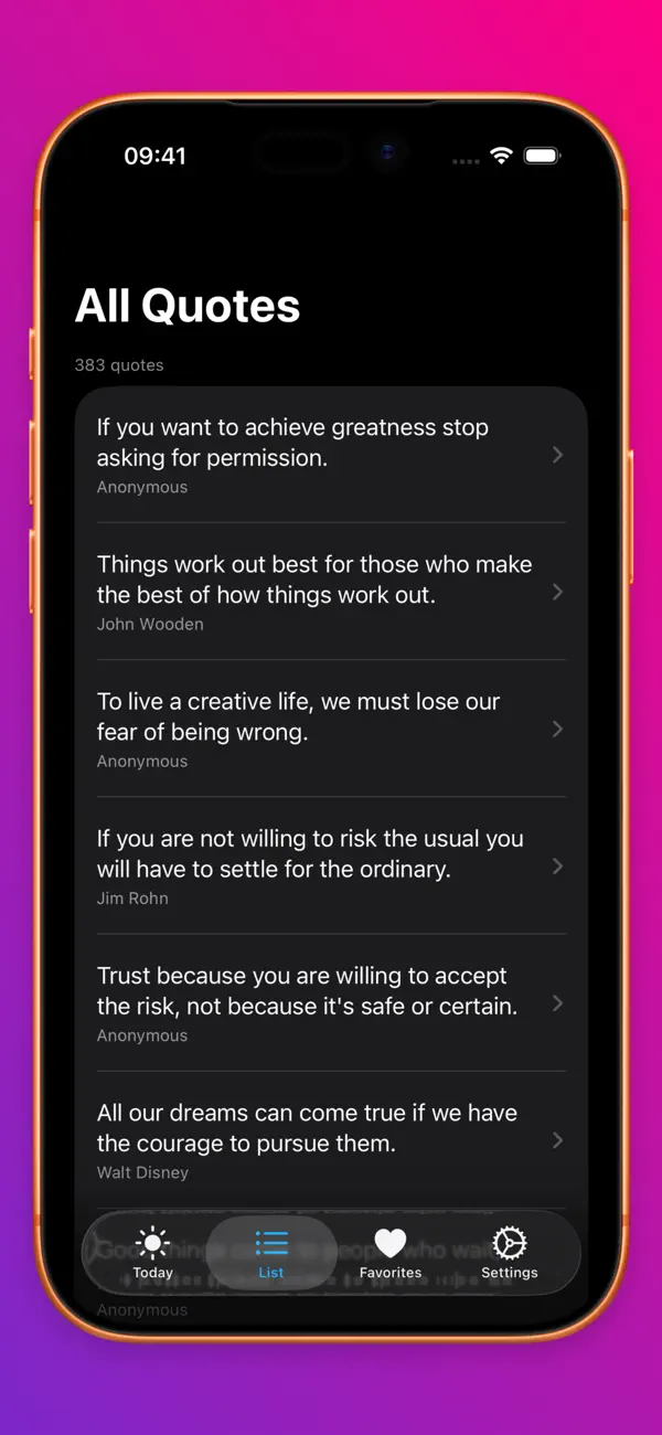 Screenshot #3 pour Motivation du jour