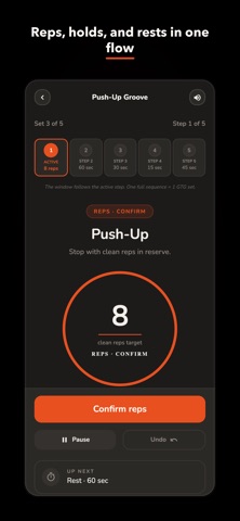 Grease the Groove: GTG Coach iPhone screenshot
