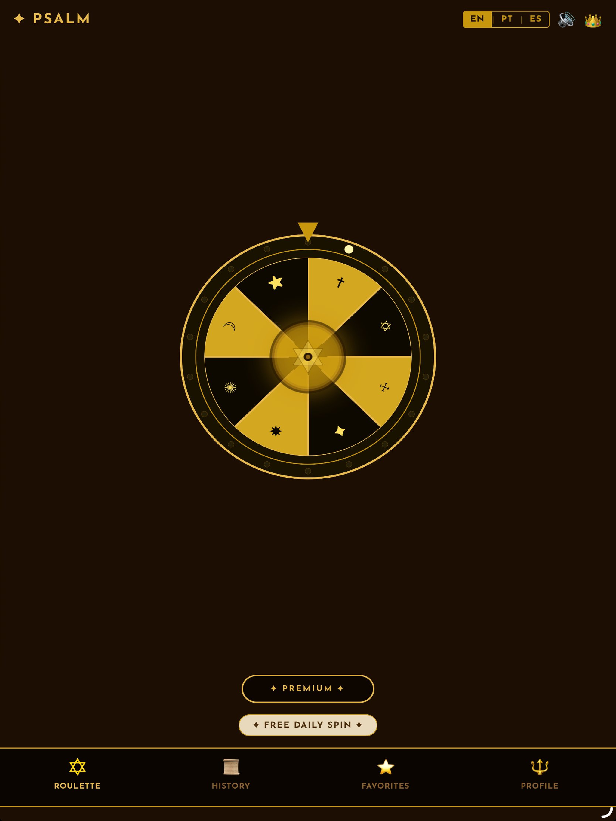 Psalm - Roulette of Psalms