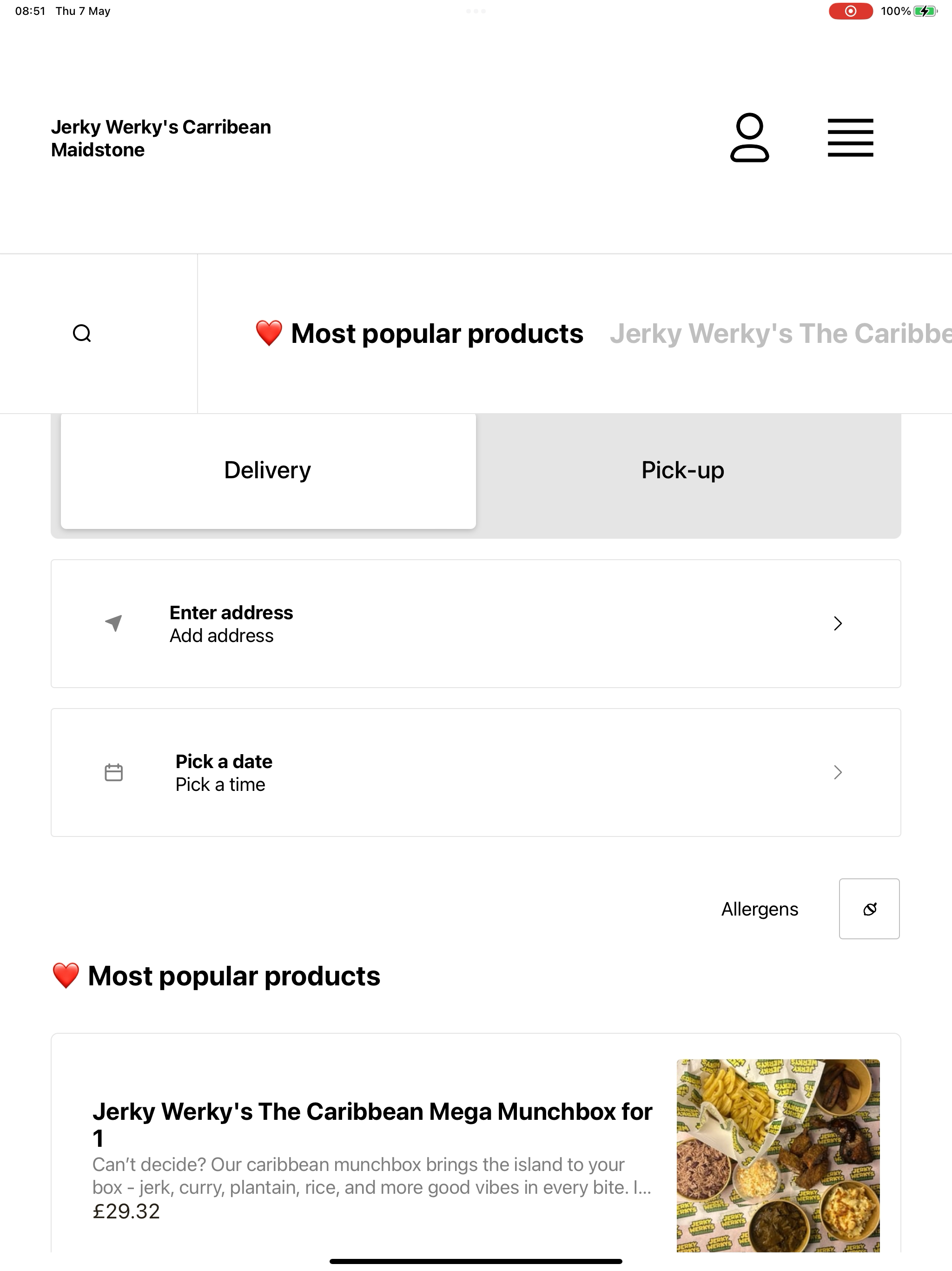 Jerky Werky's Carribean Maidst