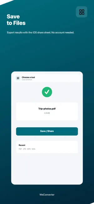 WeConverter screenshot 3