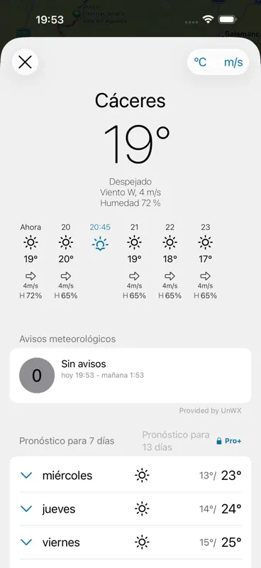 Alarma de Lluvia - Radar Meteo screenshot 2 of 5
