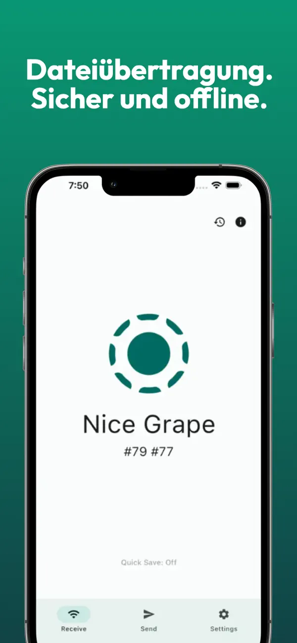 LocalSend iPhone App Screenshot 1 – Dienstprogramme