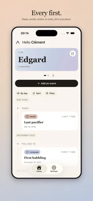 Auriane: Firsts journal screenshot 1