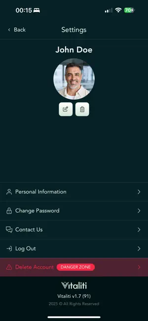 Vitaliti screenshot 4