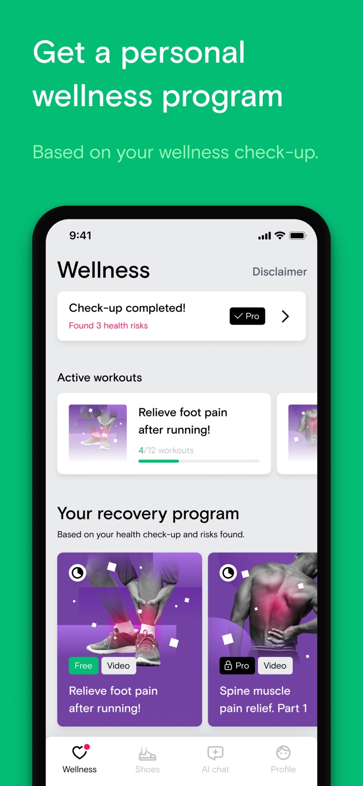 Neatsy AI health assistant iphone screenshot 3