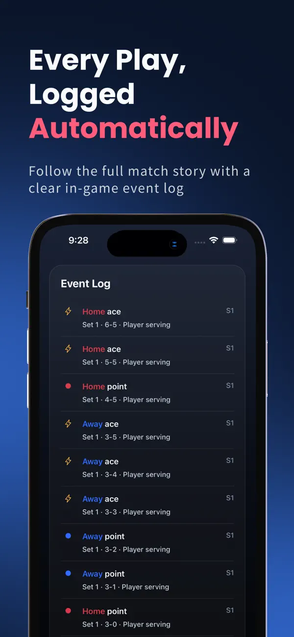 Screenshot #3 pour AceTrack: Volleyball Scorebook