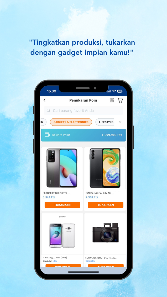 BRILife Reward Point