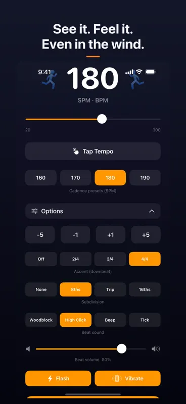 MetroPacer: Run Cadence screenshot 1 of 4