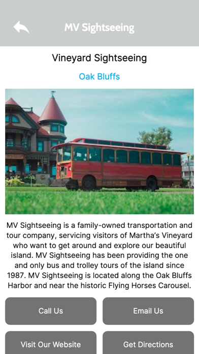 Discover Martha's Vineyard Screenshot