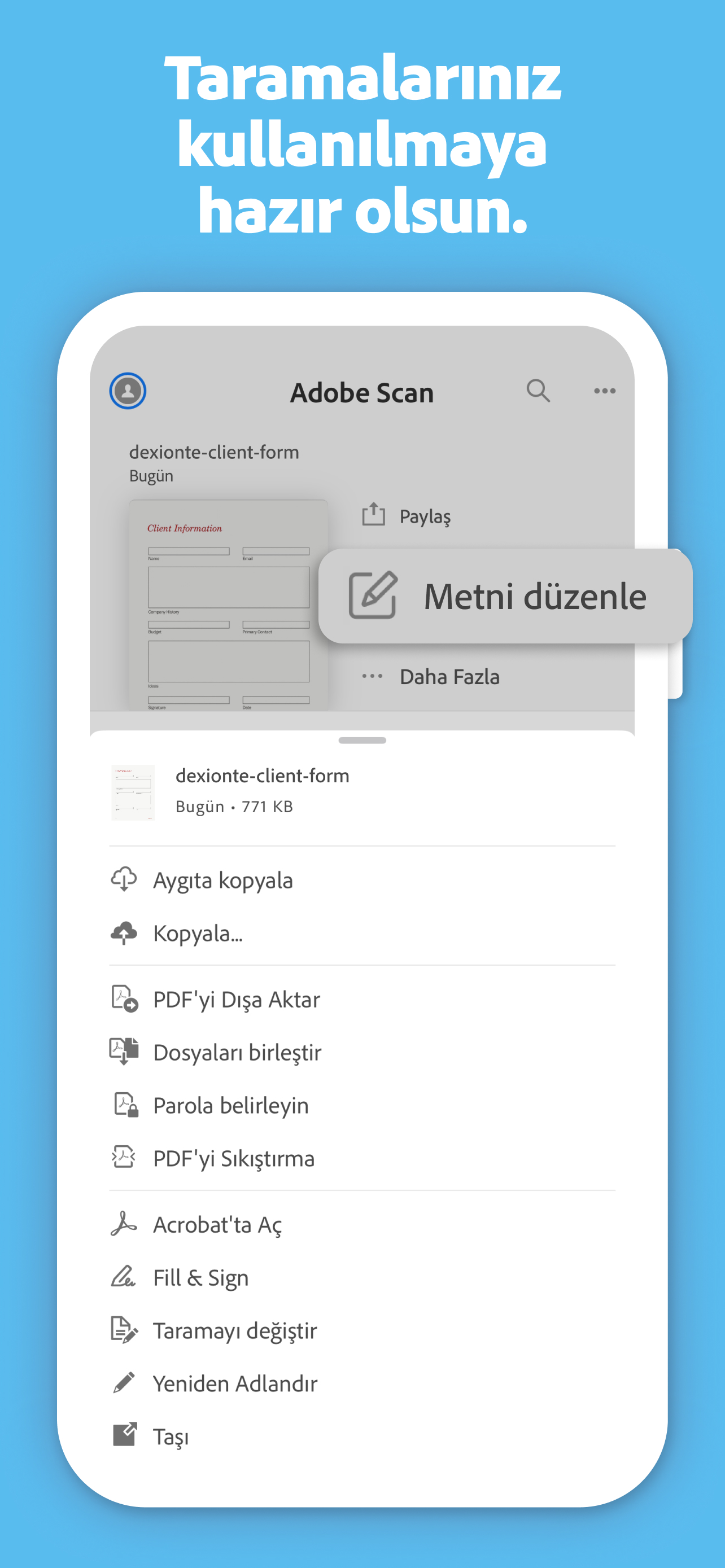 Adobe Scan: PDF & OCR Scanner