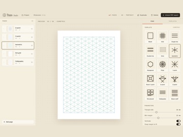Trazo Studio iPad screenshot