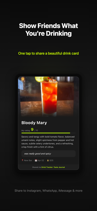 Drinkist: Drink Tracker Screenshot 6 of 6