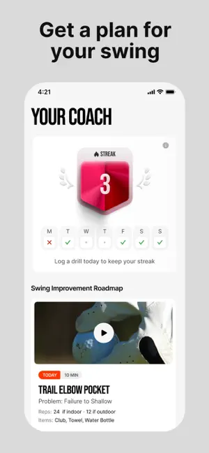ScratchAI: Golf Swing Analyzer iPhone screenshot 6