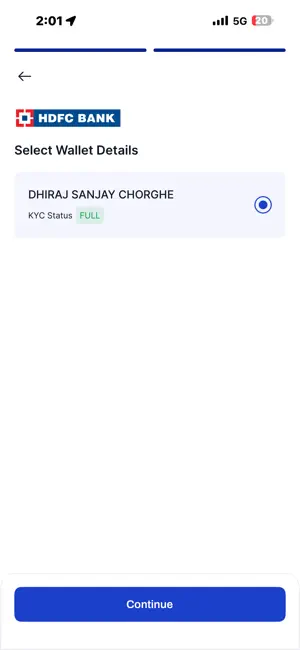 HDFC Bank Digital Rupee screenshot 2