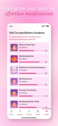 Your Manifesting Bestie App screenshot