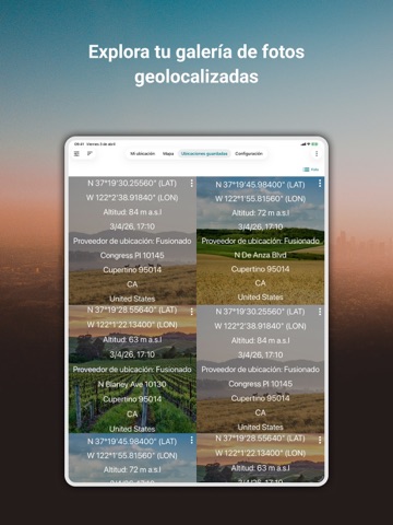 Mis Coordenadas GPS iPad screenshot 8