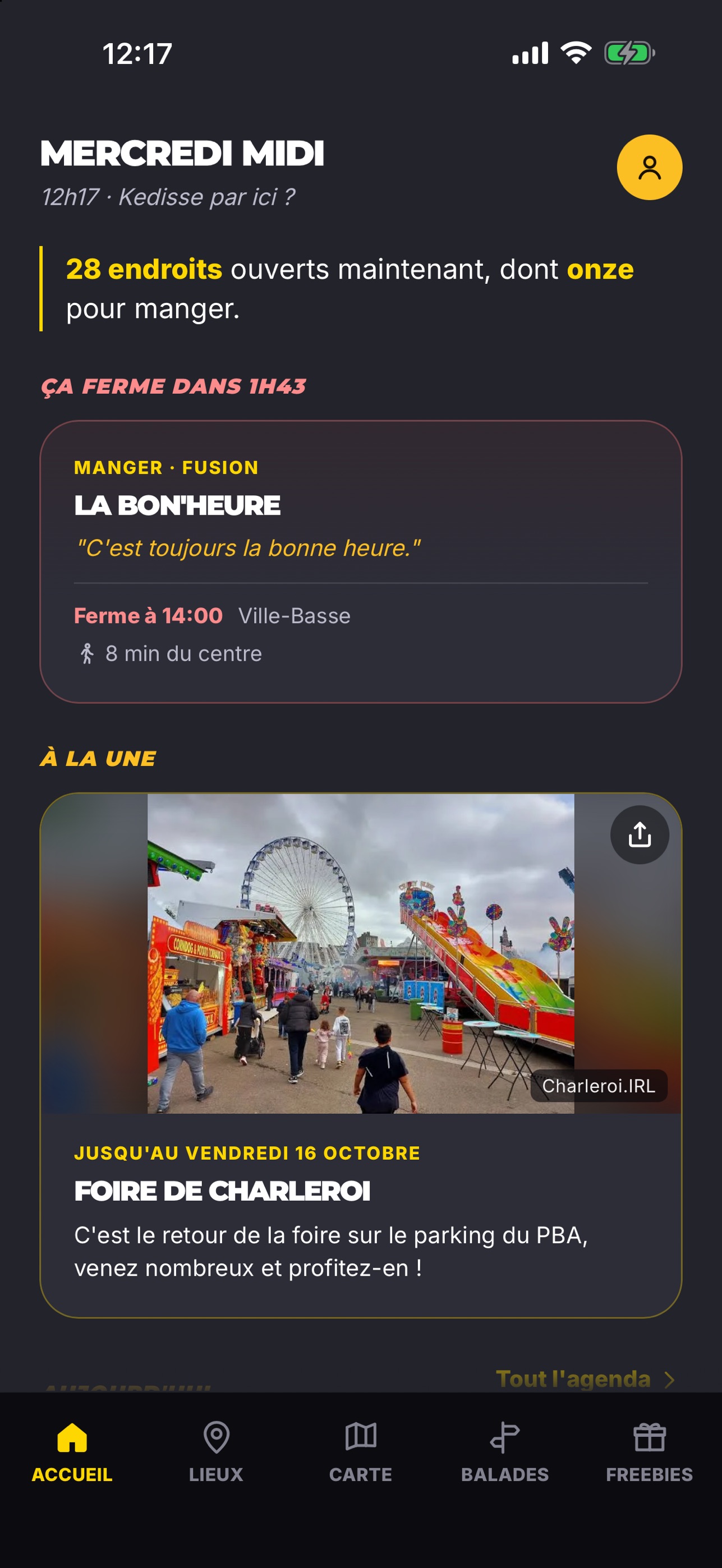 Screenshot 1 of Charleroi.IRL