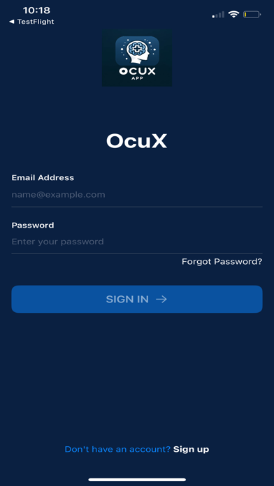 OcuX Screenshot 1 - AppWisp.com