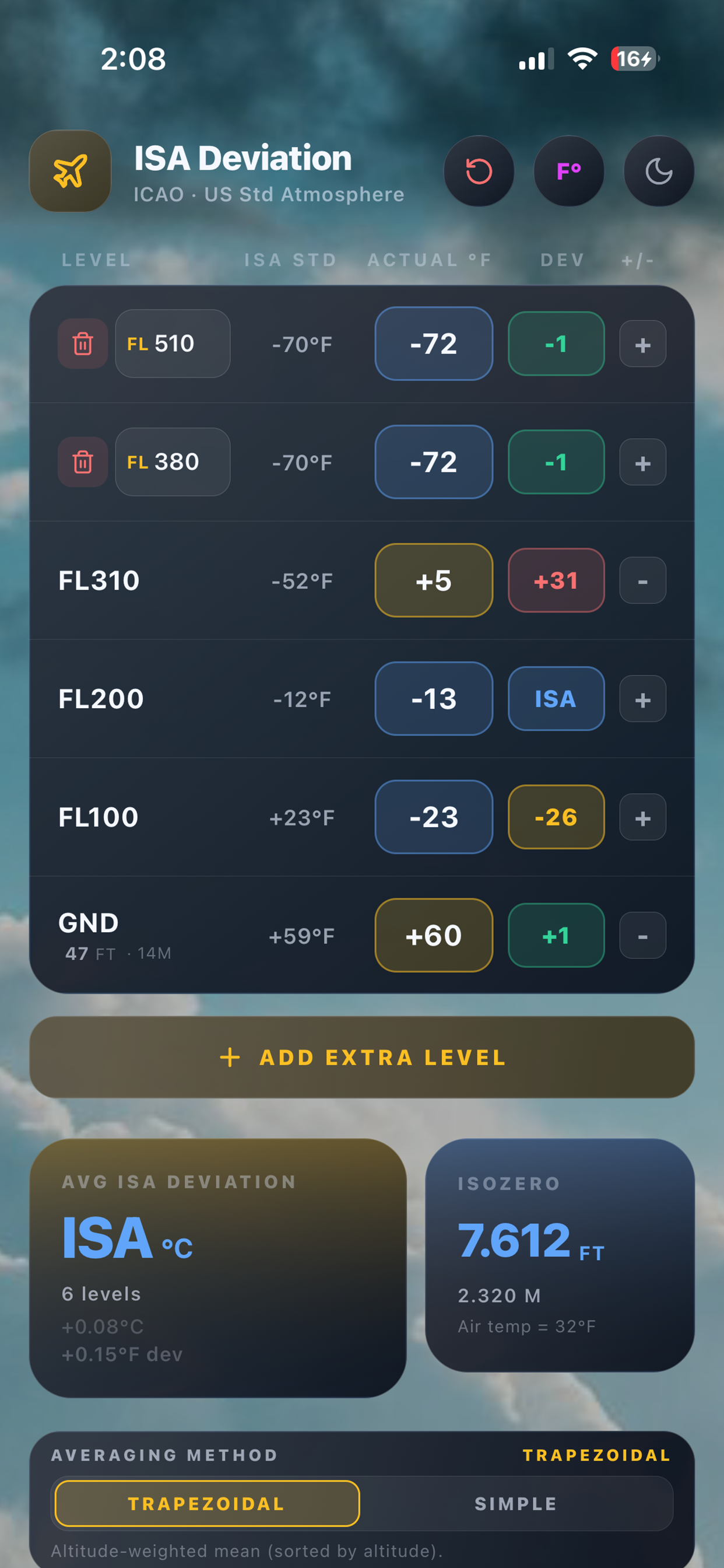 ISA Deviation Calculator screenshot 6