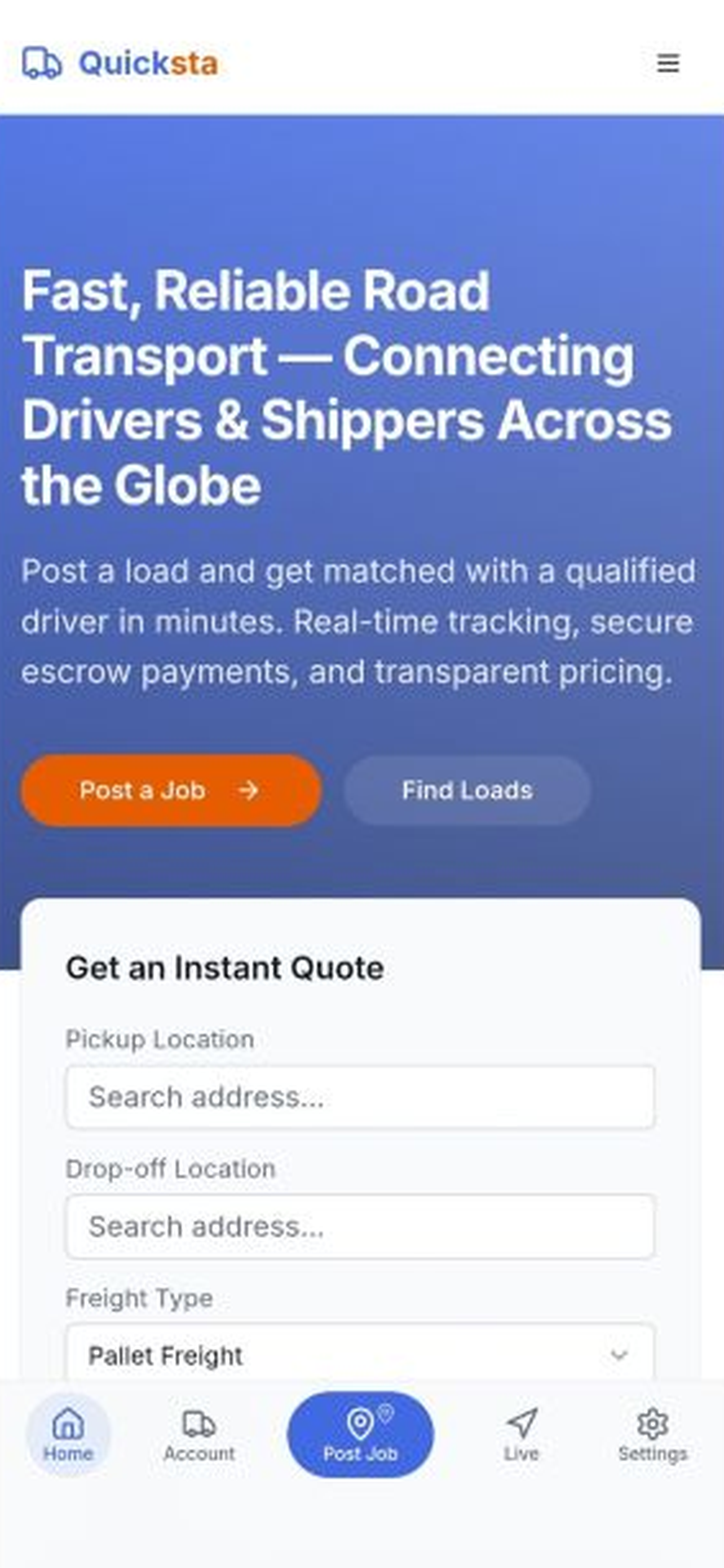 Quicksta Haul screenshot 3
