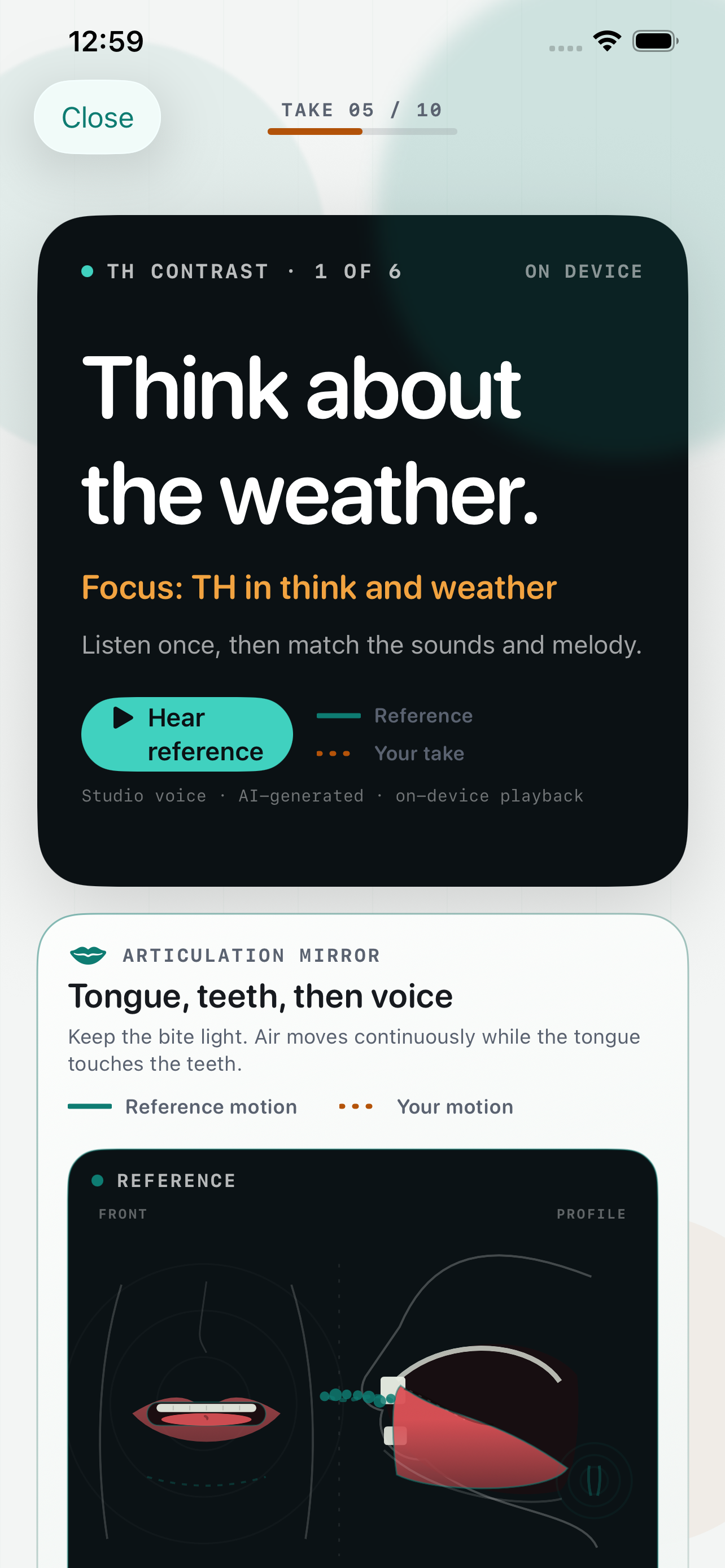 Mimic: Pronunciation Coach screenshot 4