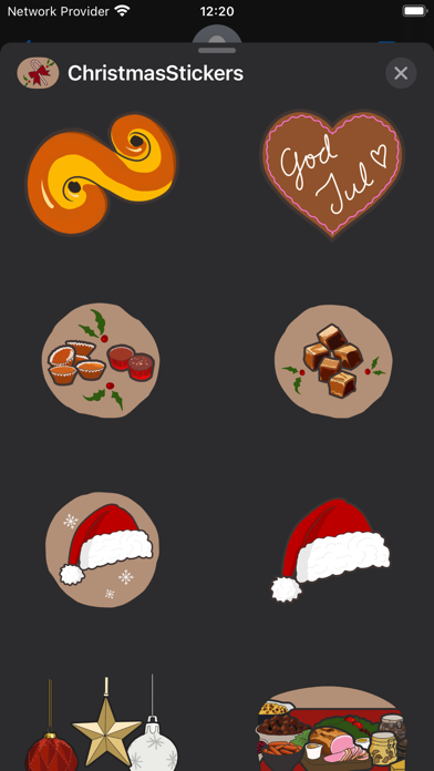 Screenshot #3 pour Christmas stickers!