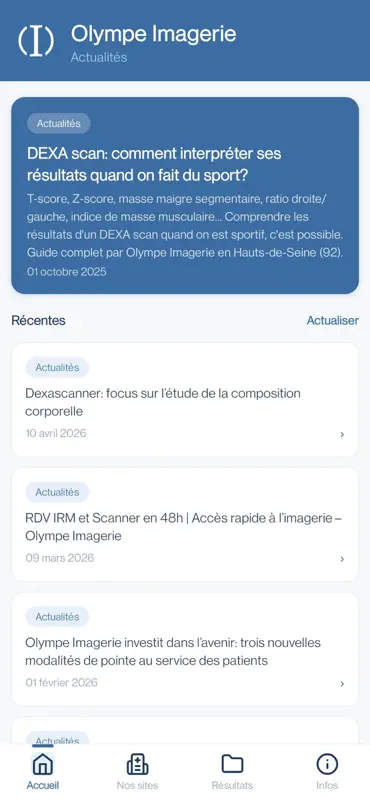 Olympe Imagerie screenshot 1 of 5