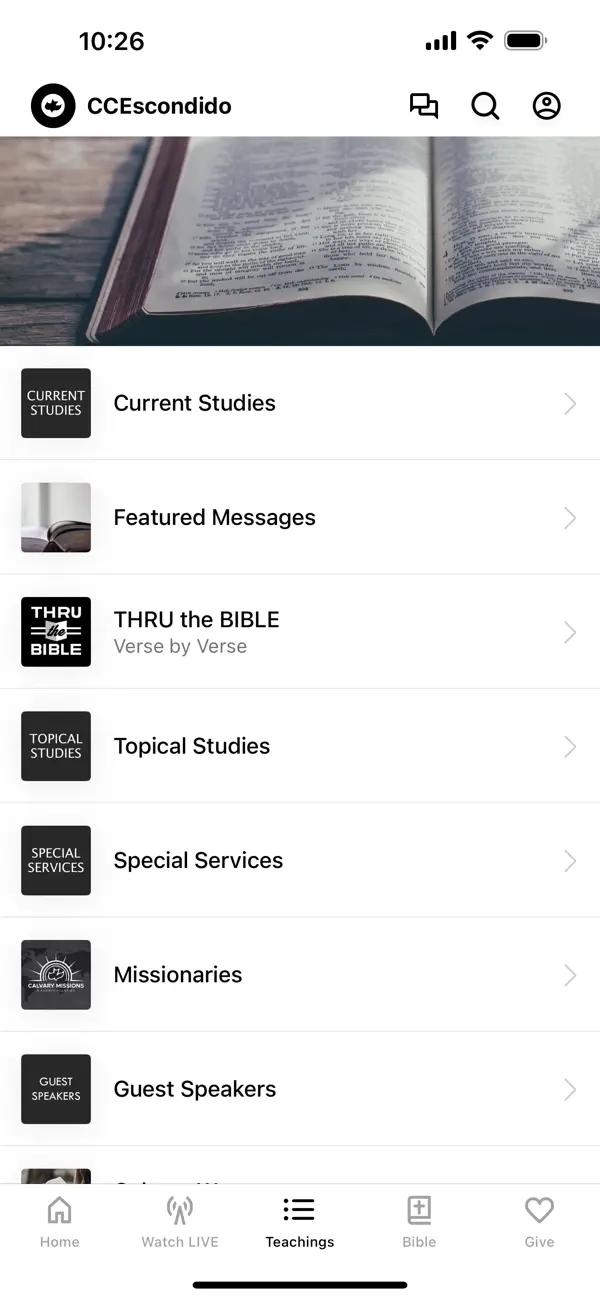 Screenshot #3 pour Calvary Chapel Escondido