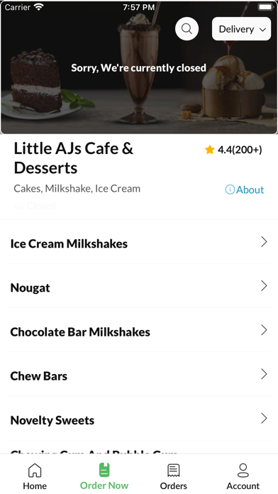 Little AJs Cafe & Desserts Screenshot