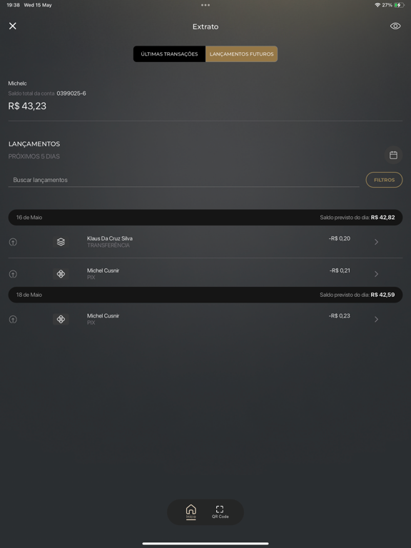 ASA | Conta, Investimentos e + iPad screenshot 5 - Finance app