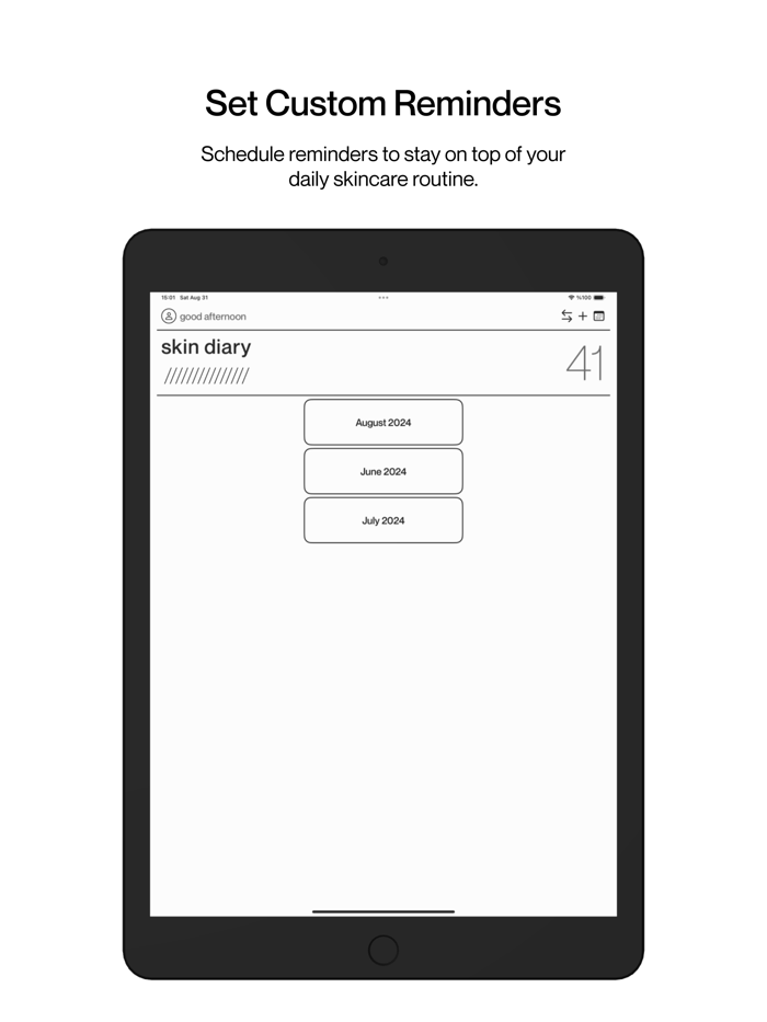 Skin Diary Track  Glow