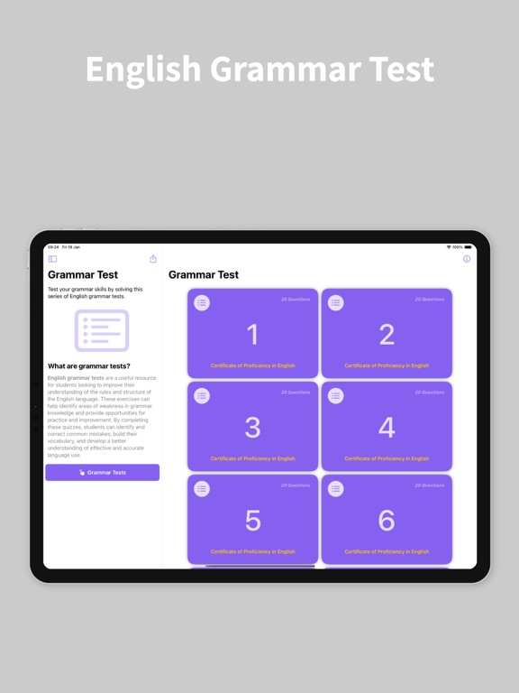 English C2 CPE iPad screenshot 8 - Education app