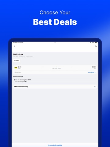 Flight Deals - Cheap Flights iPad screenshot