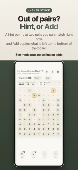 Eye-Comfort Number Match screenshot 4