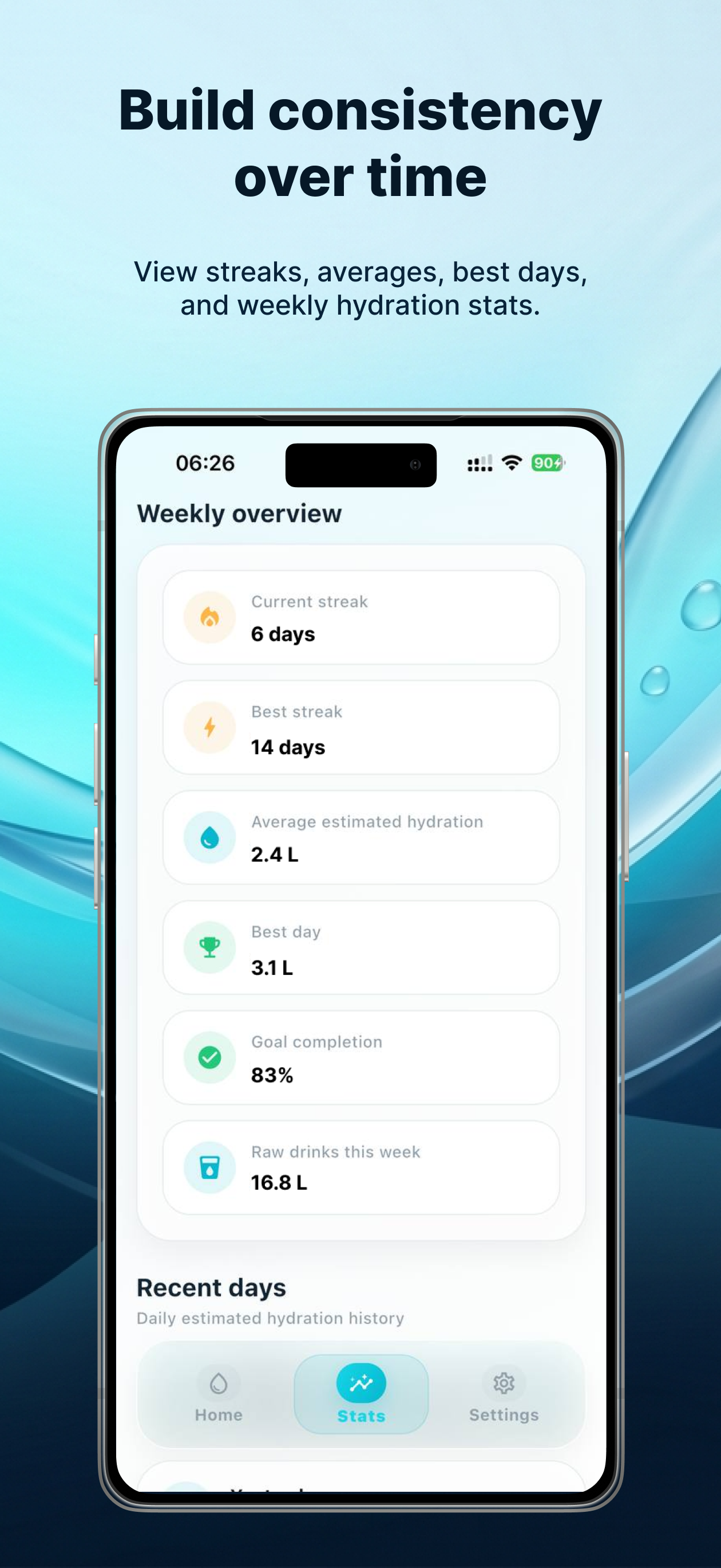 AI Water Reminder & Tracker