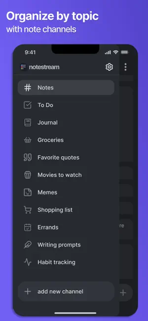 Notestream: Fast Notes to Self screenshot 3