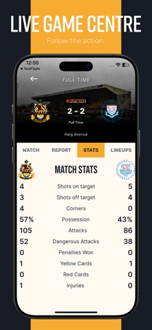Southport Football Club screenshot