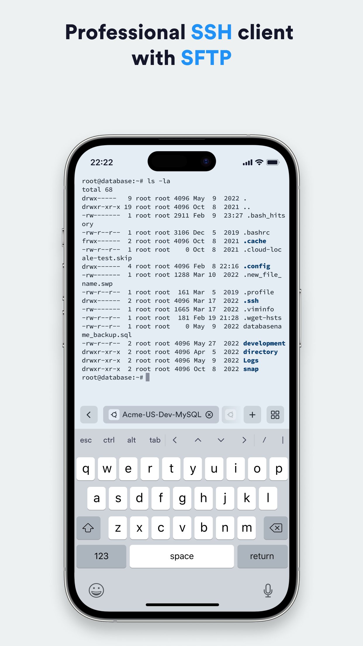 Termius - Modern SSH Client screenshot 1