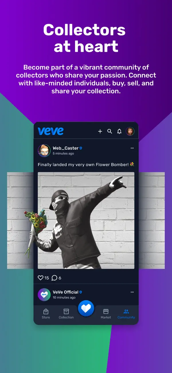 Screenshot #3 pour VeVe Collectibles