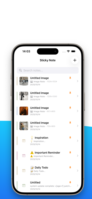 Enote – Easy Sticky Notes Screenshot 2 of 5