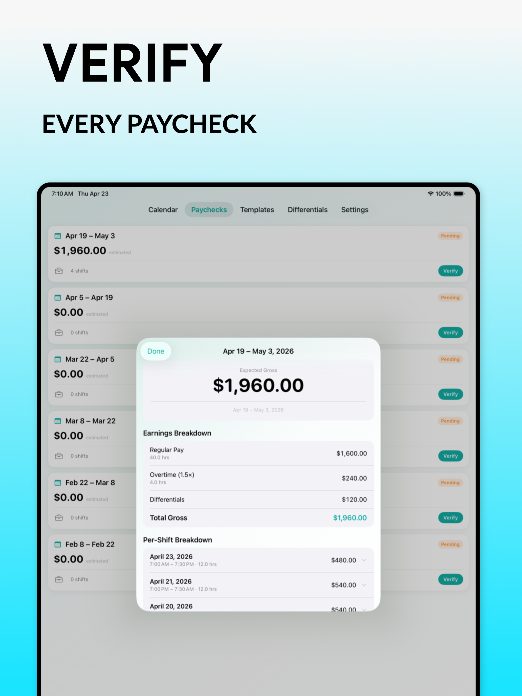 NurseShift NHS Pay Calculator